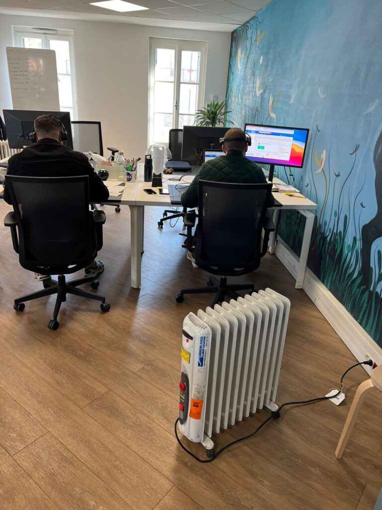 Location de radiateurs pour des bureaux et livrés en moins de 24h !