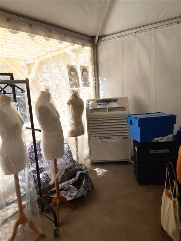 Location de climatiseurs pour une entreprise de tournage