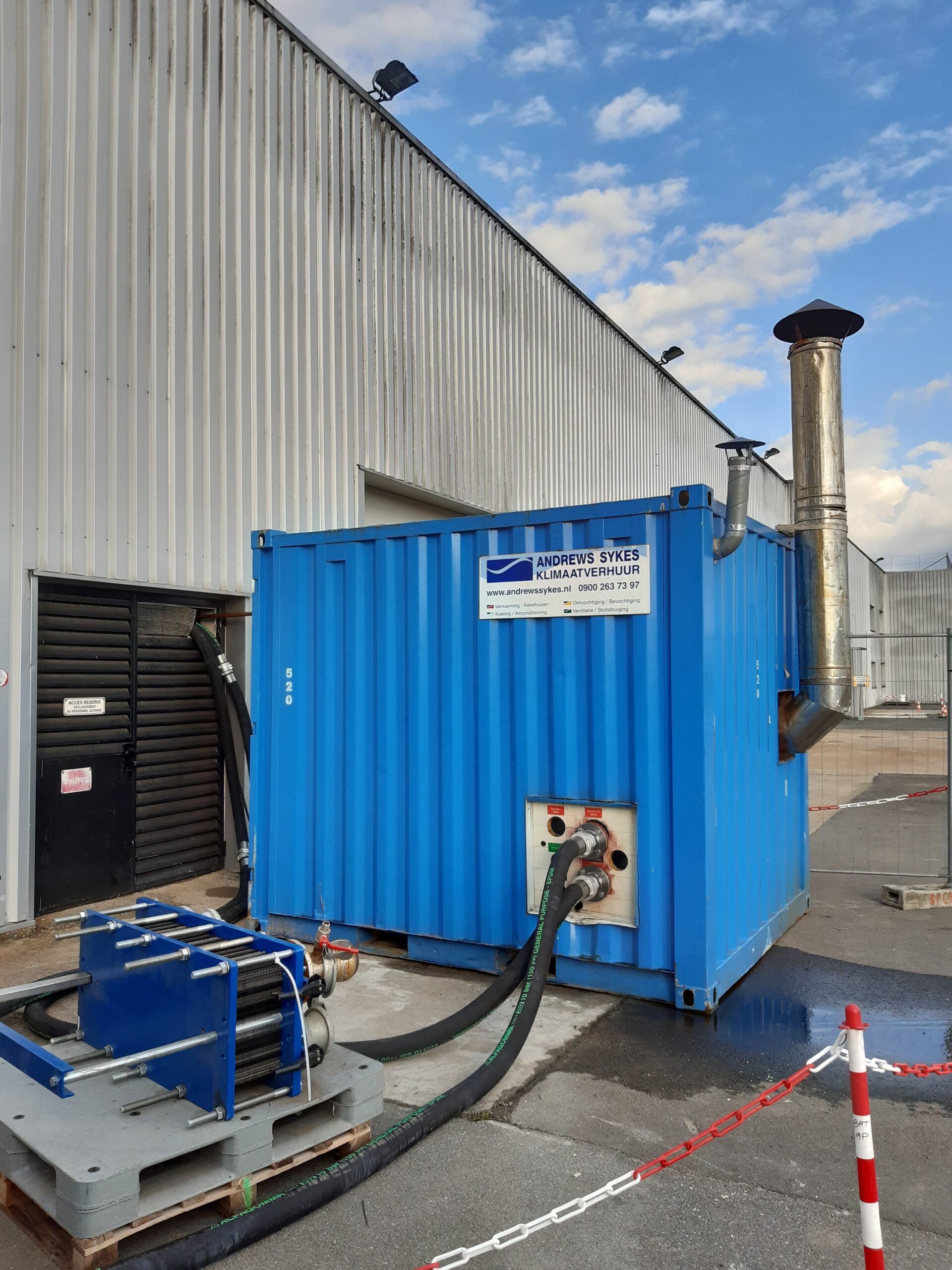 Une usine agroalimentaire loue une chaufferie pour produire l’une de ses gammes