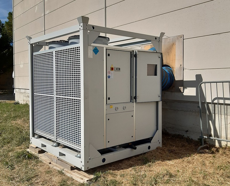 Un climatiseur HPAC protège la production de Côtes du Rhône