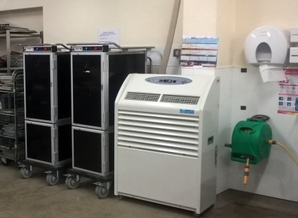 hopital pac 22 Solution de refroidissement pour la cuisine d’un hôpital